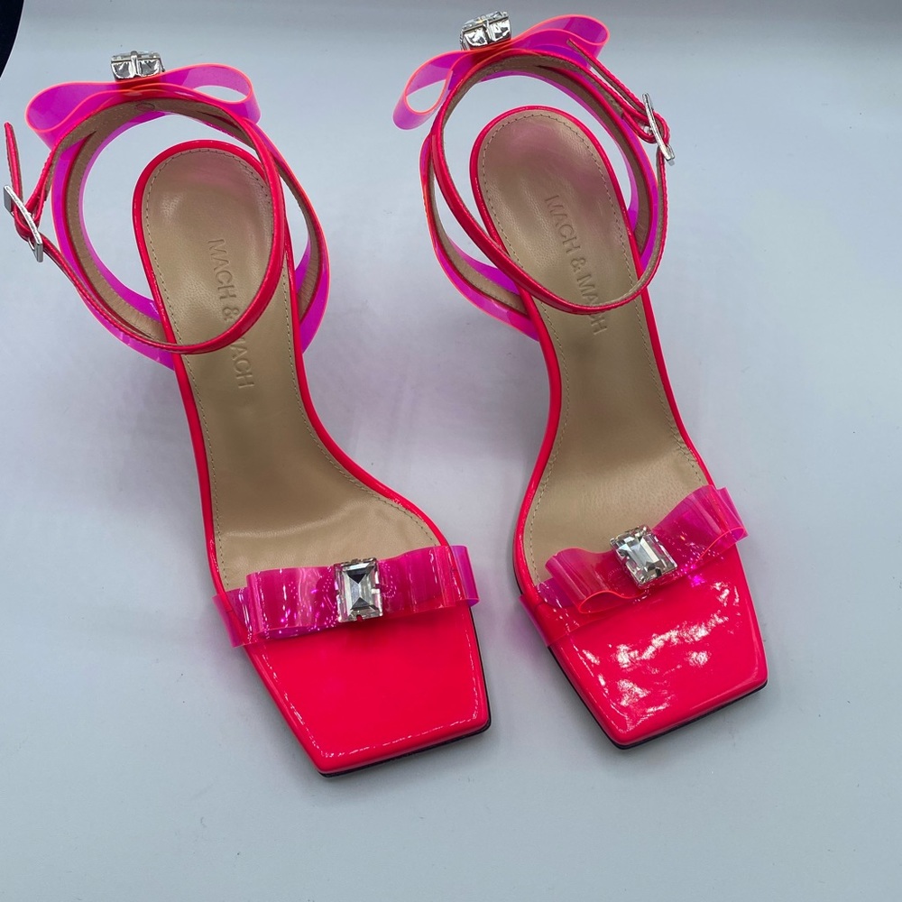 Mach & Mach French Square Toe Sandals